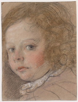 D 023
<br/>
Kinderportret, driekwart naar links
<br/>
<em>Anoniem It, Rome? (17de eeuw)</em>
